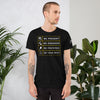 Be Present Be Engaged Be Prepared Be Your Best Short-Sleeve Men's T-Shirt