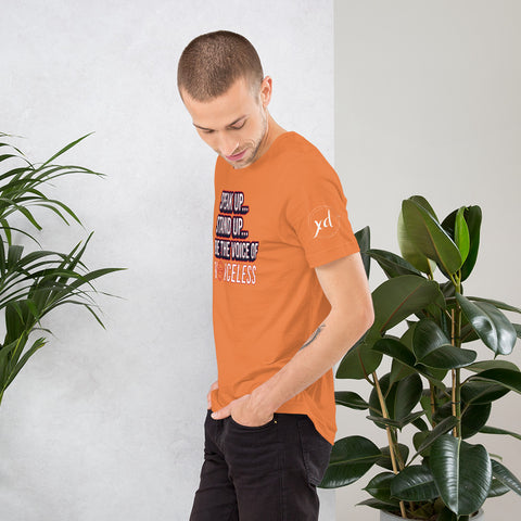 Speak Up... Stand Up... Be The Voice Of Voiceless Short-Sleeve Men's T-Shirt