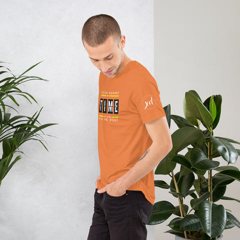 Staying Hungry My Time Will Come Staying Ready  Short-Sleeve Men's T-Shirt