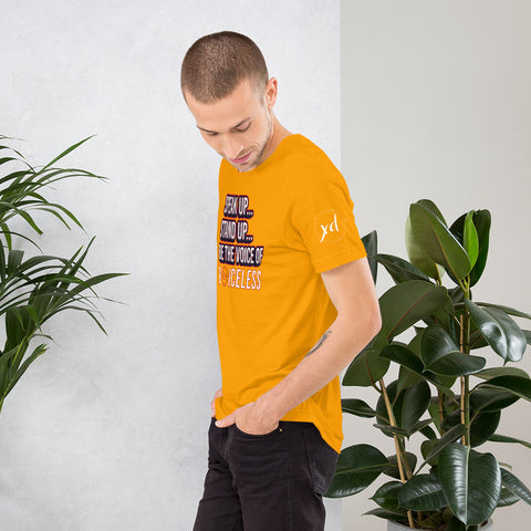 Speak Up... Stand Up... Be The Voice Of Voiceless Short-Sleeve Men's T-Shirt