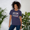 Stop Playing Possum Get Up And Make Things Happen Short-Sleeve Women's T-Shirt