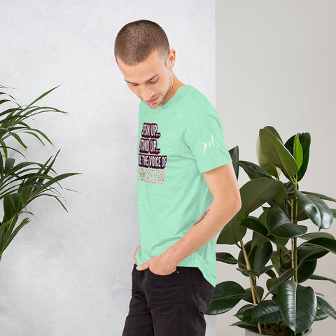 Speak Up... Stand Up... Be The Voice Of Voiceless Short-Sleeve Men's T-Shirt