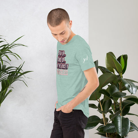 Speak Up... Stand Up... Be The Voice Of Voiceless Short-Sleeve Men's T-Shirt