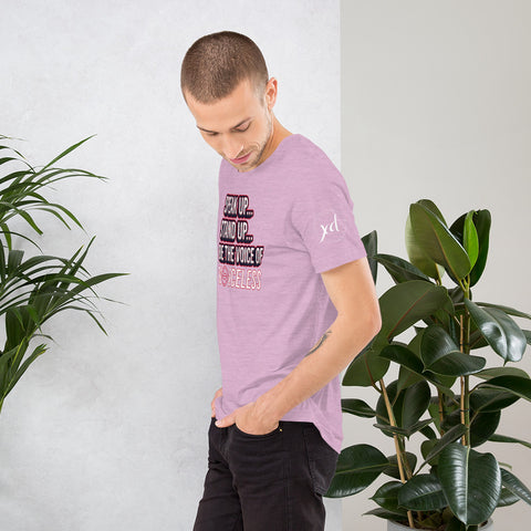 Speak Up... Stand Up... Be The Voice Of Voiceless Short-Sleeve Men's T-Shirt