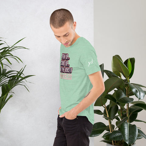 Speak Up... Stand Up... Be The Voice Of Voiceless Short-Sleeve Men's T-Shirt