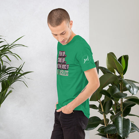 Speak Up... Stand Up... Be The Voice Of Voiceless Short-Sleeve Men's T-Shirt
