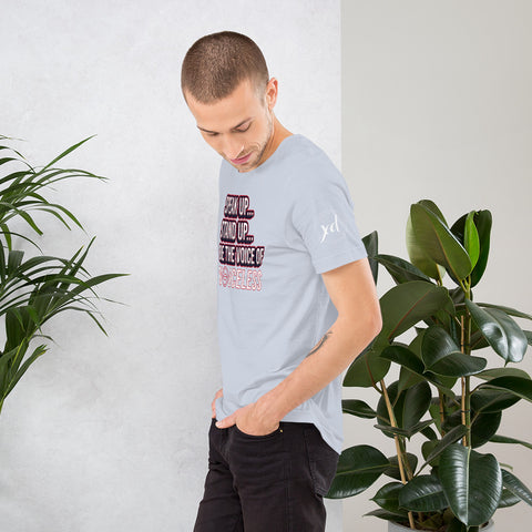 Speak Up... Stand Up... Be The Voice Of Voiceless Short-Sleeve Men's T-Shirt