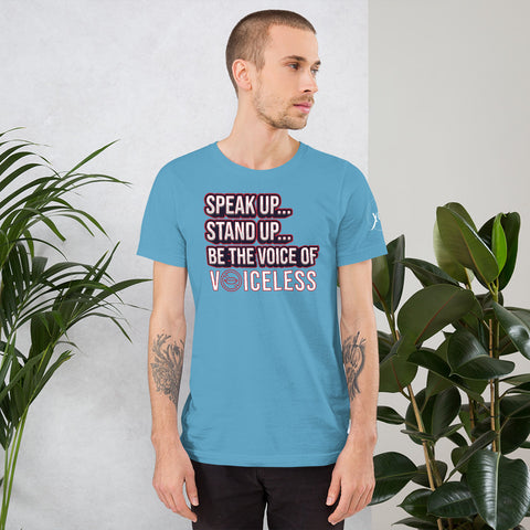 Speak Up... Stand Up... Be The Voice Of Voiceless Short-Sleeve Men's T-Shirt