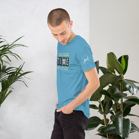 Staying Hungry My Time Will Come Staying Ready  Short-Sleeve Men's T-Shirt