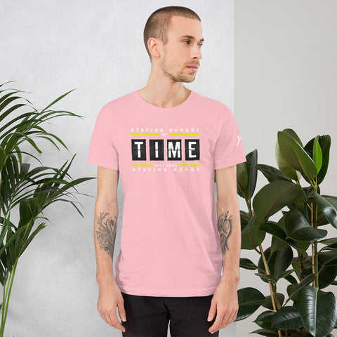 Staying Hungry My Time Will Come Staying Ready  Short-Sleeve Men's T-Shirt